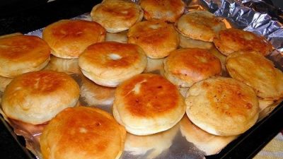 Сочные беляши с мясным фаршем