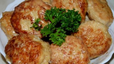 Сочные капустно-мясные котлетки