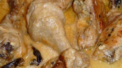 Сочные куриные ножки в сметанном маринаде