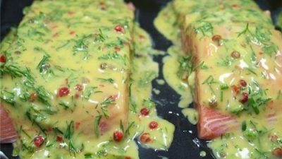Сочные медальоны из семги