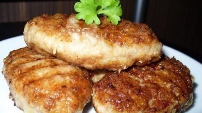 Сочные мясные котлеты со сливками