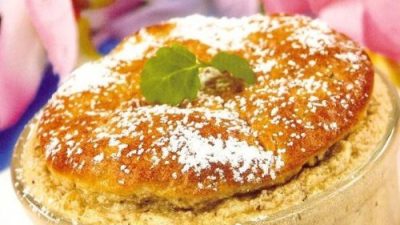 Суфле по-французски из грецких орехов