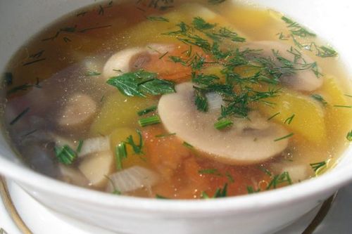 куриный суп с грибами в мультиварке | Дзен