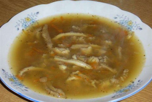 Суп из рубца «Фляки» по-варшавски
