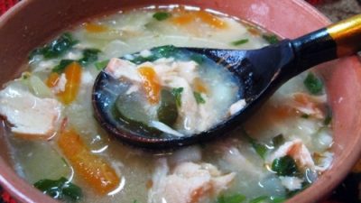 Суп калья из рыбы по-русски