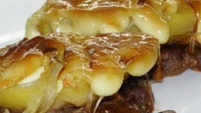 Свинина с сыром по-карпатски