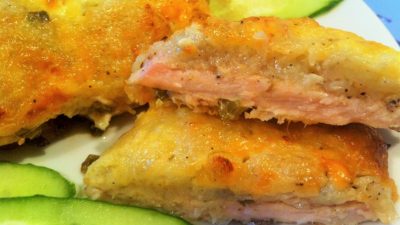 Свиные отбивные под шубкой в духовке