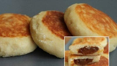 Сырники на манке с вареной сгущенкой
