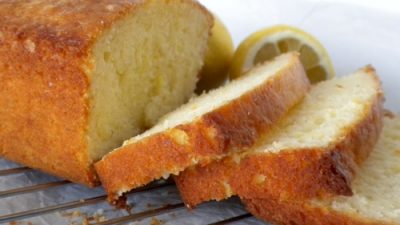 Сырный кекс с лимоном и ванилью