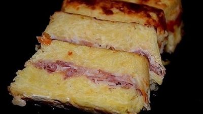 Террин из картофеля с беконом