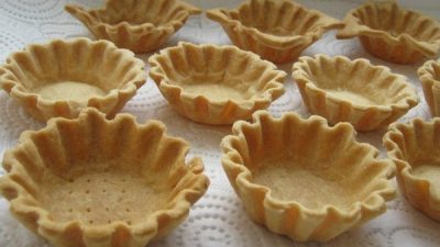Тесто для домашних корзиночек