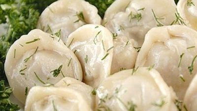 Тесто для пельменей и вареников на минеральной воде