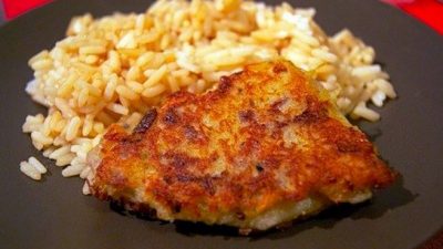 Тилапия с хрустящей картофельной корочкой