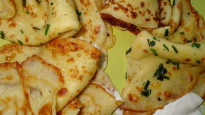 Тонкие блины из картофеля