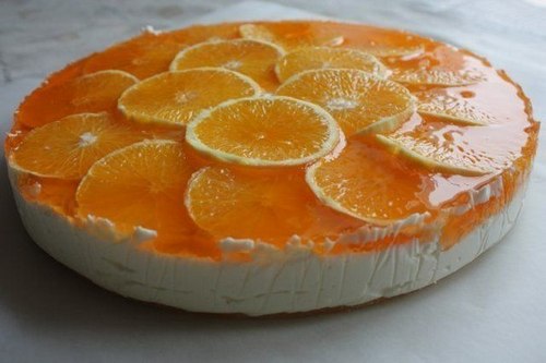 Торт бисквитный «Оранжевое настроение»