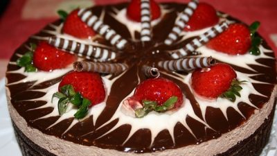 Торт «Брауни» со сливочным сыром