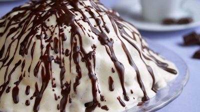Торт «Дон Панчо» с ананасами и персиками
