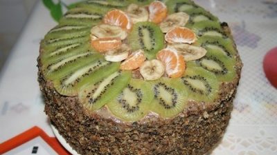 Торт «Королевский» с сухофруктами