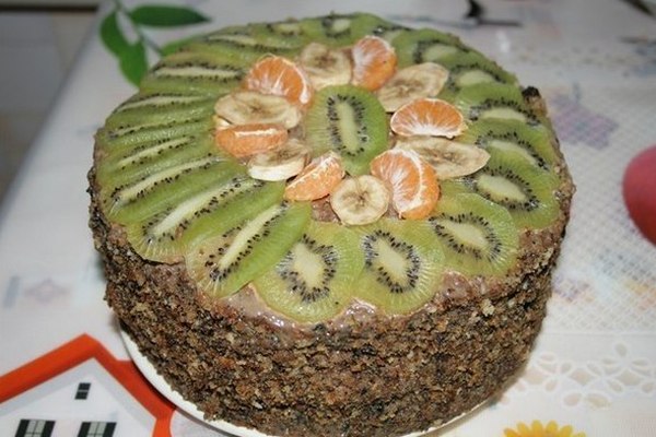 Торт «Королевский» с сухофруктами