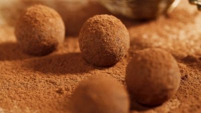 Трюфели из горького шоколада без сахара