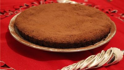 Трюфельный пирог с коньяком