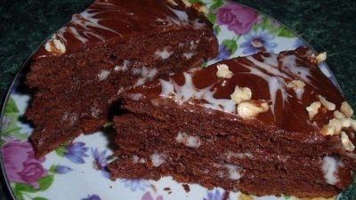 Трюфельный сметанник в глазури