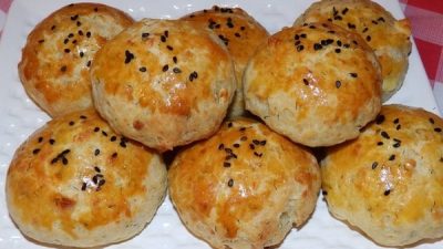 Турецкие булочки с сыром фета
