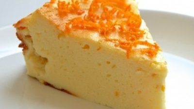 Творожник с цедрой апельсина