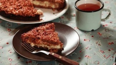 Творожно-банановые пирожные