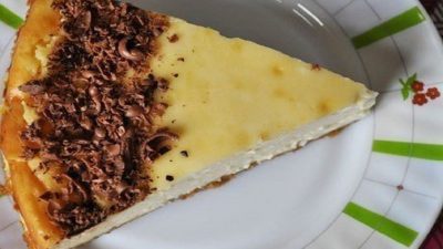 Творожно-сырный чизкейк по-домашнему