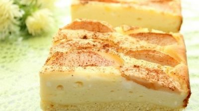 Творожно-яблочный пирог «Осенняя мелодия»