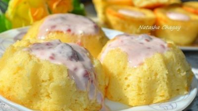 Творожные кексы-сырники в духовке