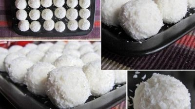 Творожные Рафаэлло с фундуком