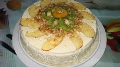 Творожный торт «Морозко»