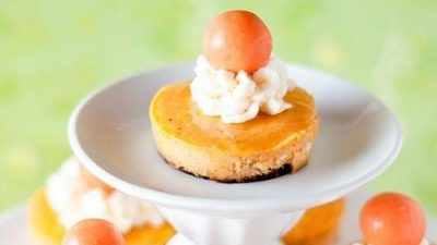 Тыквенные мини-чизкейки с патокой