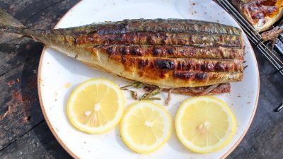 Скумбрия на гриле