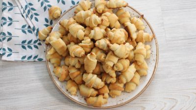 Творожные рогалики