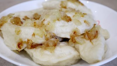 Вареники с капустой на дрожжевом тесте