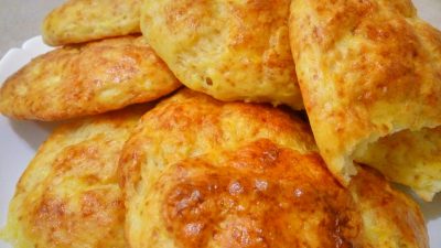 Творожные булочки без дрожжей