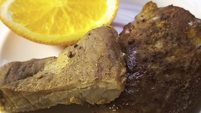 Свинина с апельсинами в духовке