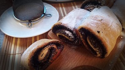 Слойки с маком из готового слоеного теста