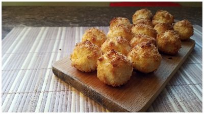 Печенье Кокосанка из кокосовой стружки с сахаром