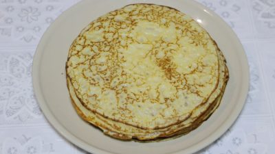 Простые блинчики на молоке без дрожжей