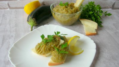 Икра из запеченных баклажанов