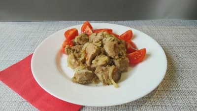 Свинина в рукаве с картошкой и морковкой