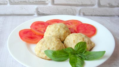 Биточки куриные по-белорусски в духовке