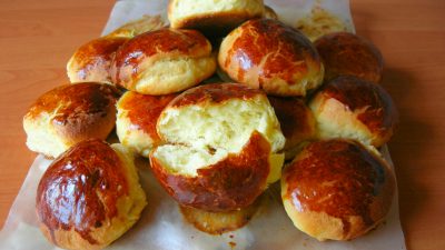 Творожные дрожжевые булочки как пух