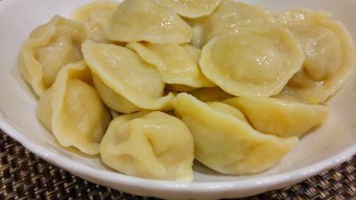 Сибирские пельмени на заварном тесте