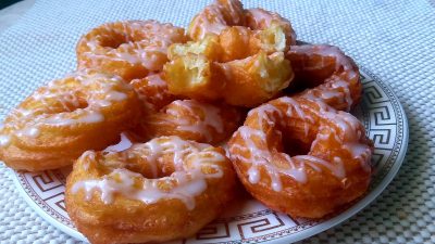 Пончики с глазурью