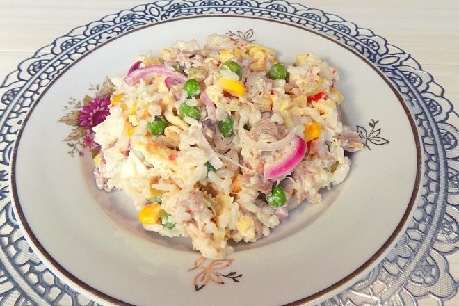 Рис с гавайской смесью – пошаговый рецепт приготовления с фото